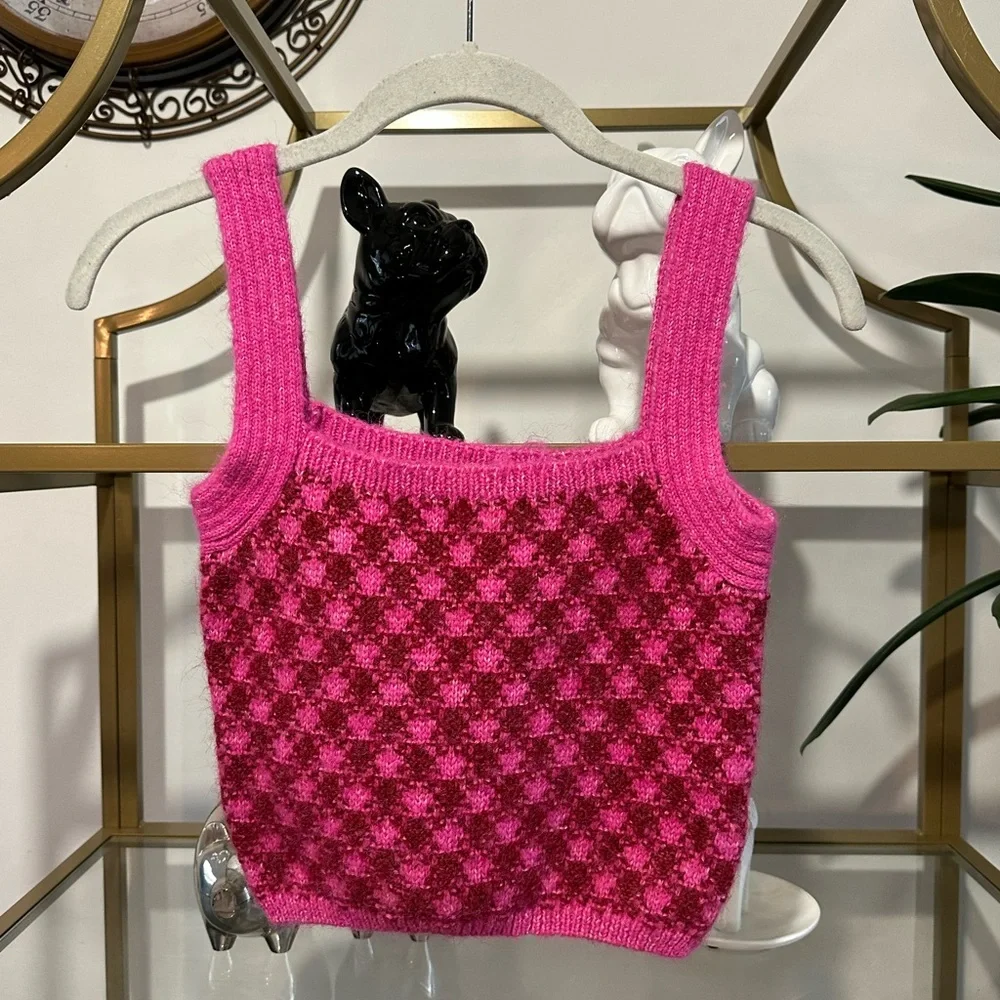 Zara sweater tank top